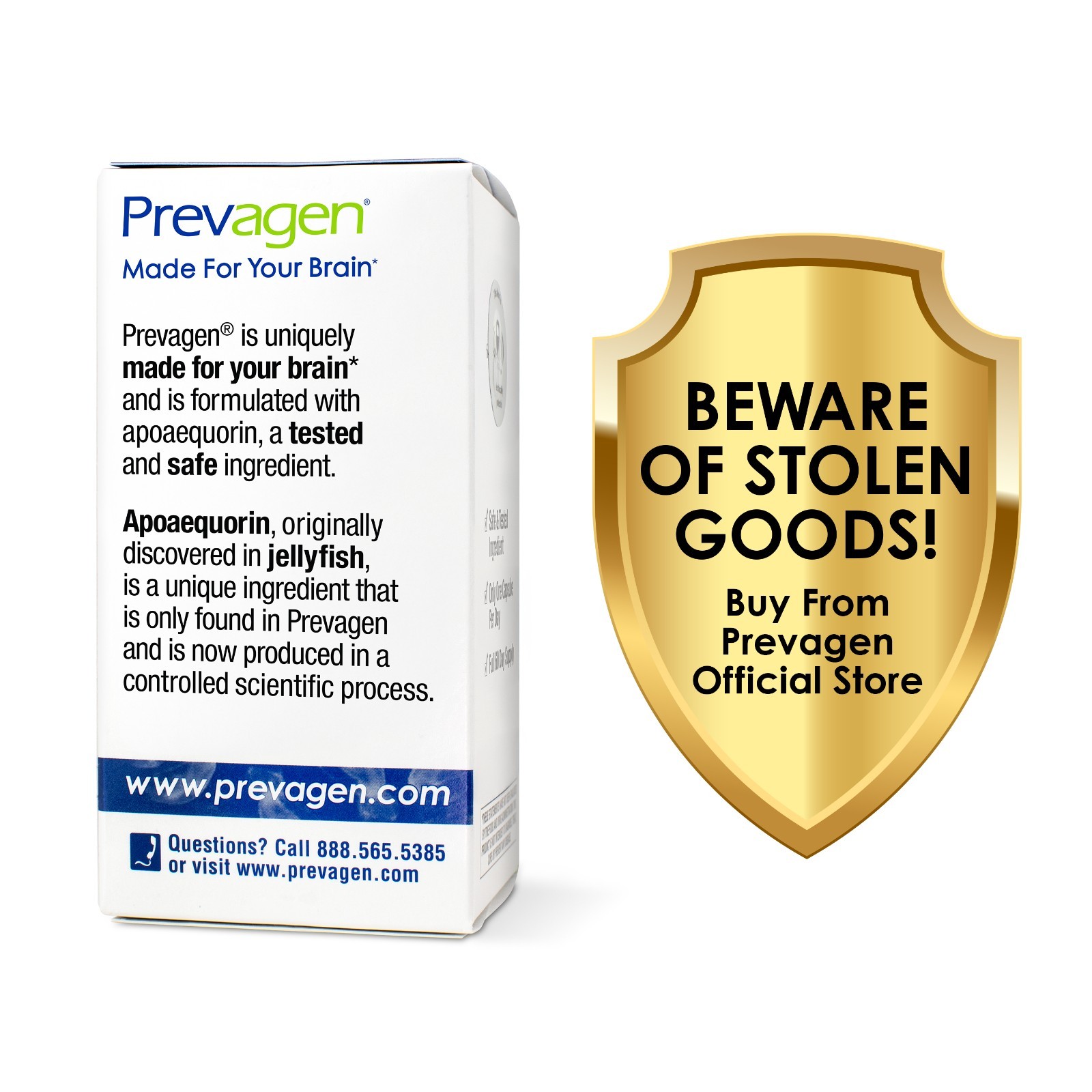 Prevagen Regular Strength 10mg Capsules – 60 Count