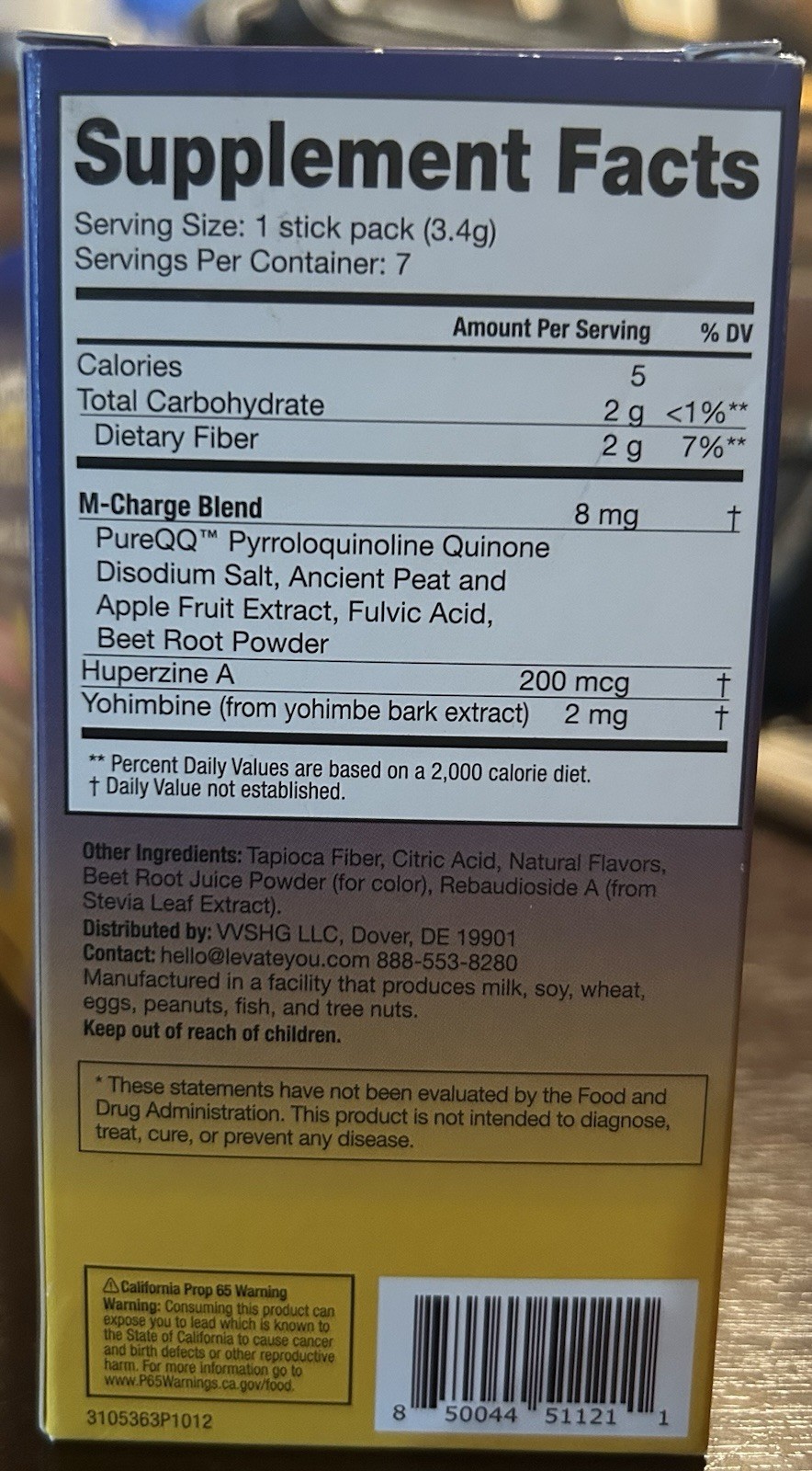 L’Evate You ~ Alert & Focus STRAWBERRY LEMONADE- 14 ct Memory Support EXP: 10/25