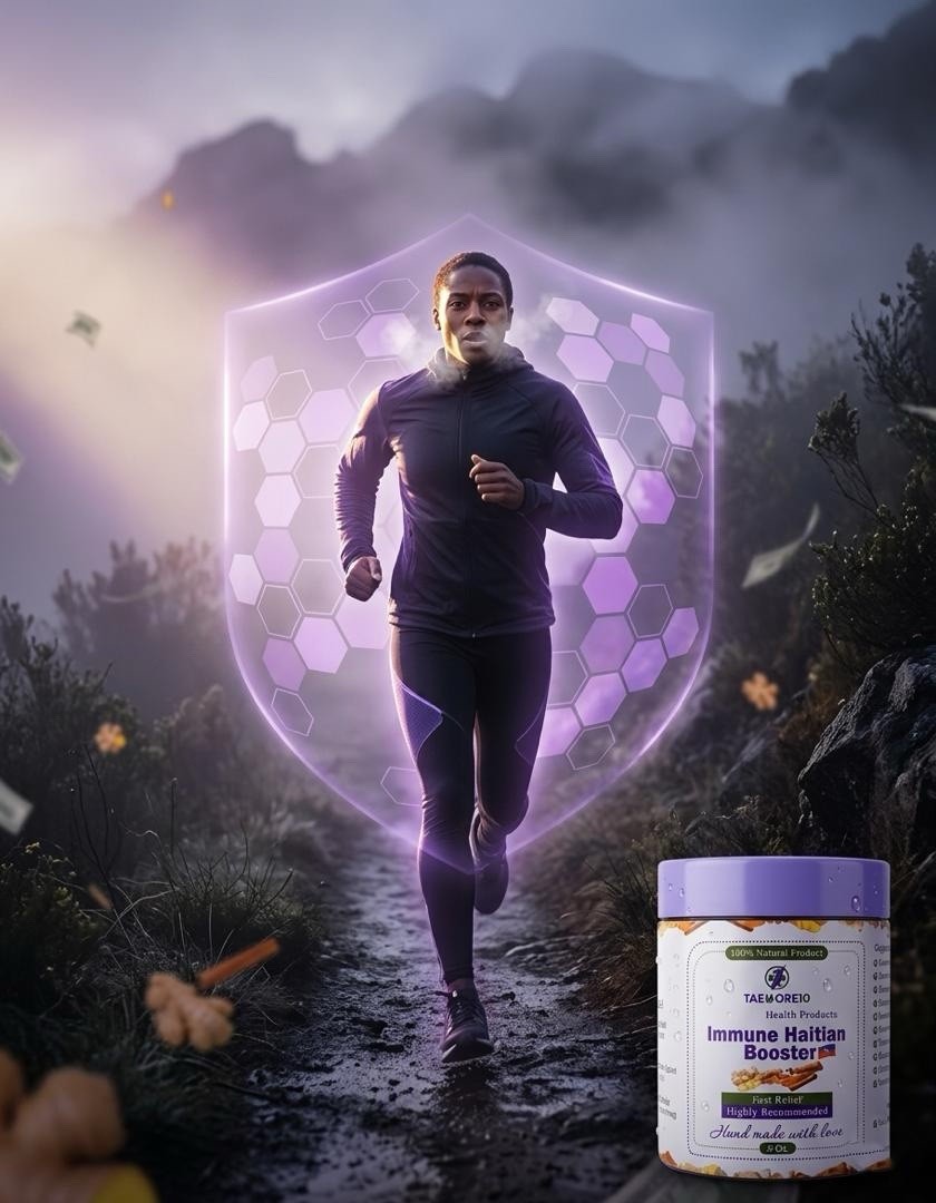 Taeuore10 Immune Support Powder 8 oz 100% Natural Ginger Turmeric Honey