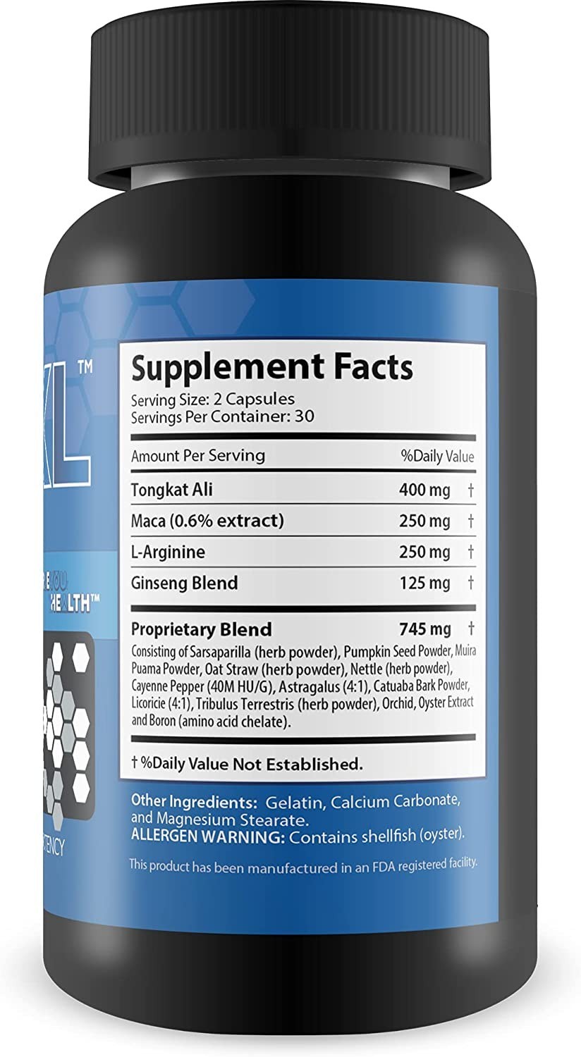 Max Titan XL Testosterone Booster for Men – Maximum Strength – Muscle Builder