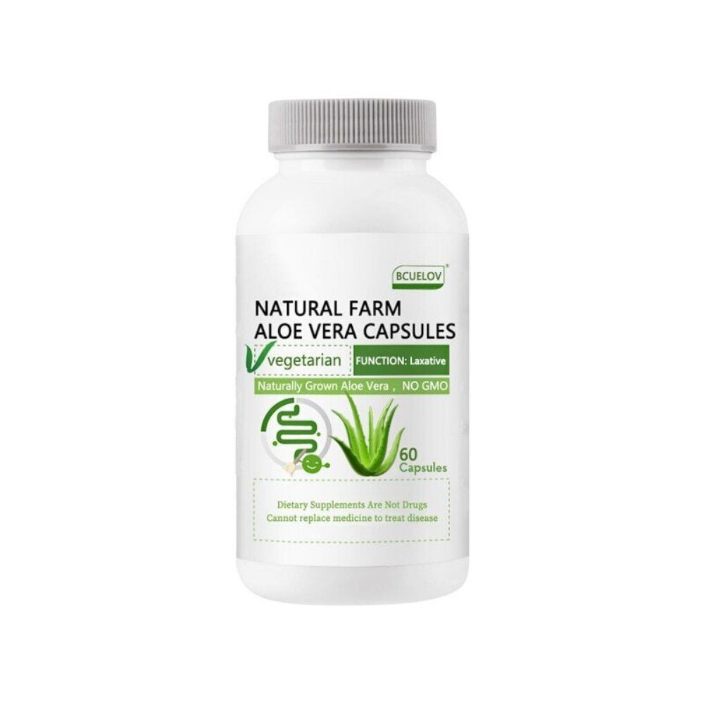 Aloe Vera -120 Capsules – 100% Pure Organic – Weight Management