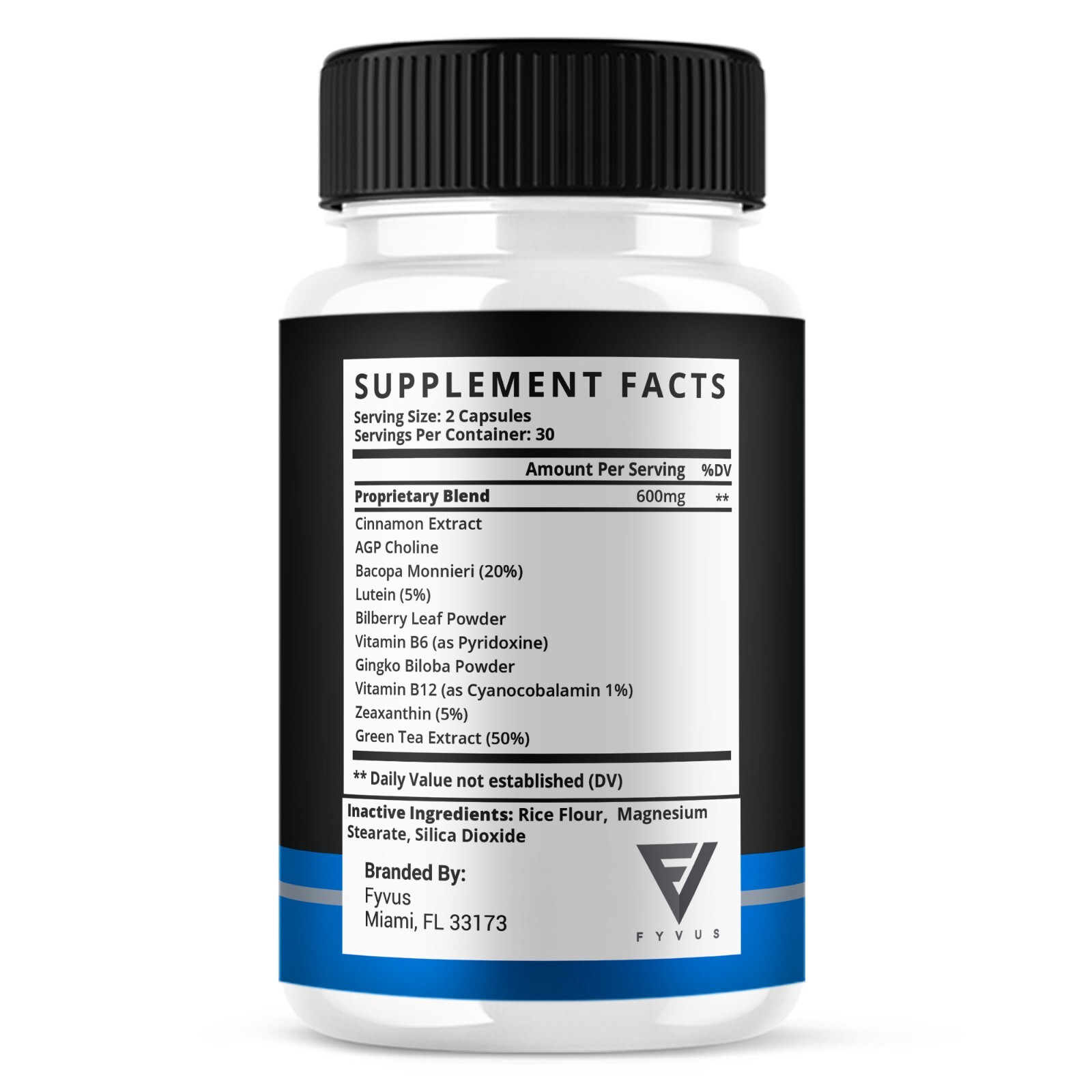 Neuro Plus Capsules for Mental Clarity, Neuro Plus Brain and Focus (60 Capsules)