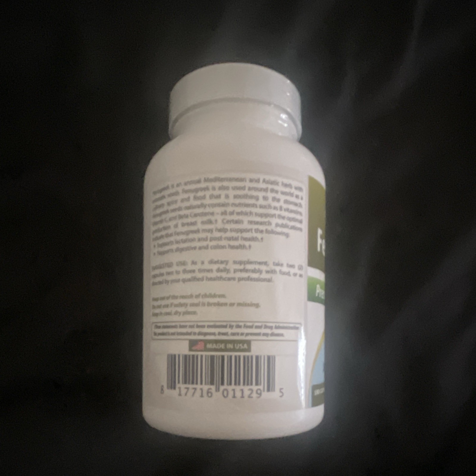 Best Naturals Fenugreek 610mg 90 Capsules Dietary Supplement Made in USA