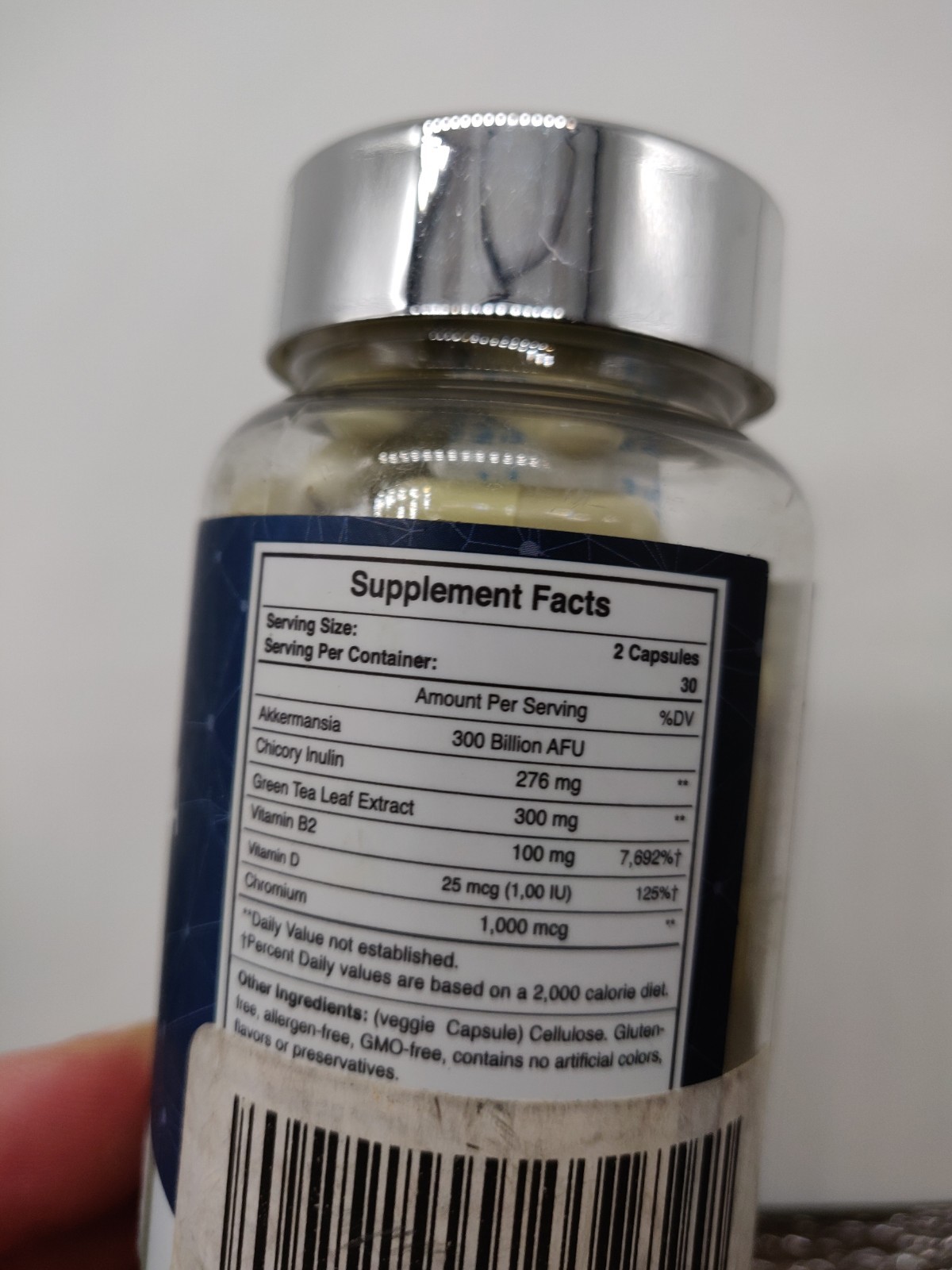 Fitura Akkermansia 300 Billion AFU Probiotic Gut Health 60 Capsules EXP 10/2026