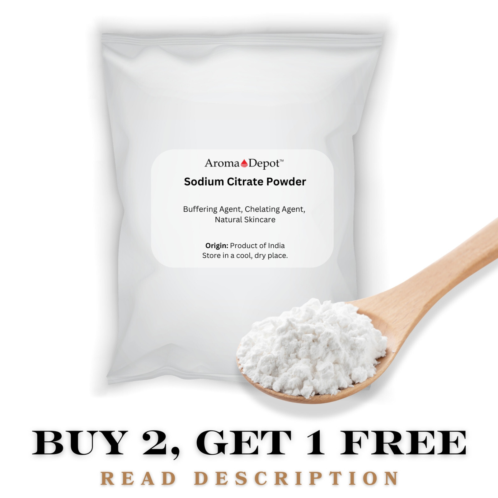 Sodium Citrate Powder 1 lb. WHOLESALE Food Grade – for Cooking, Cheese Making