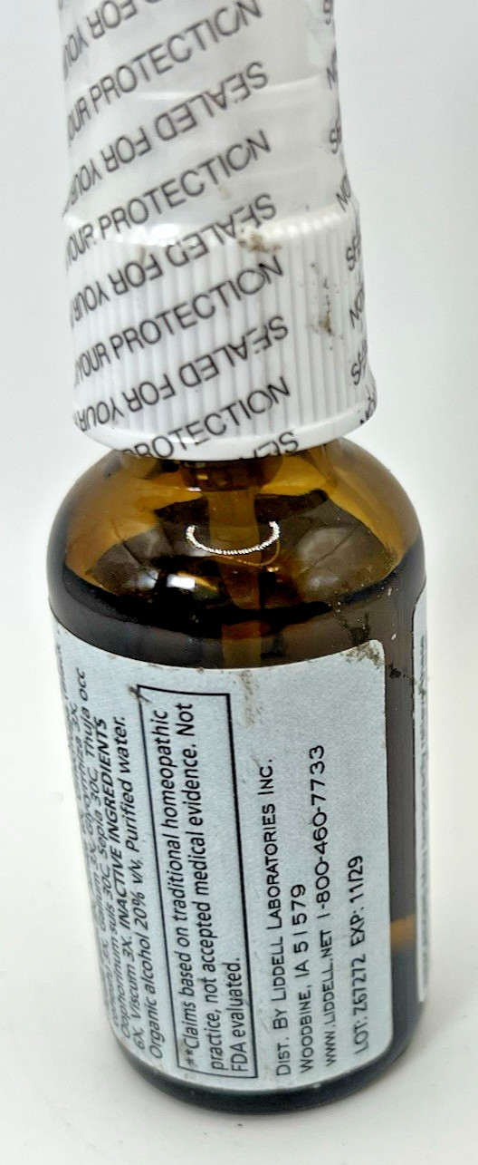 Oral Spray Liddell Menopause Black Cohosh 1oz Supplement B71