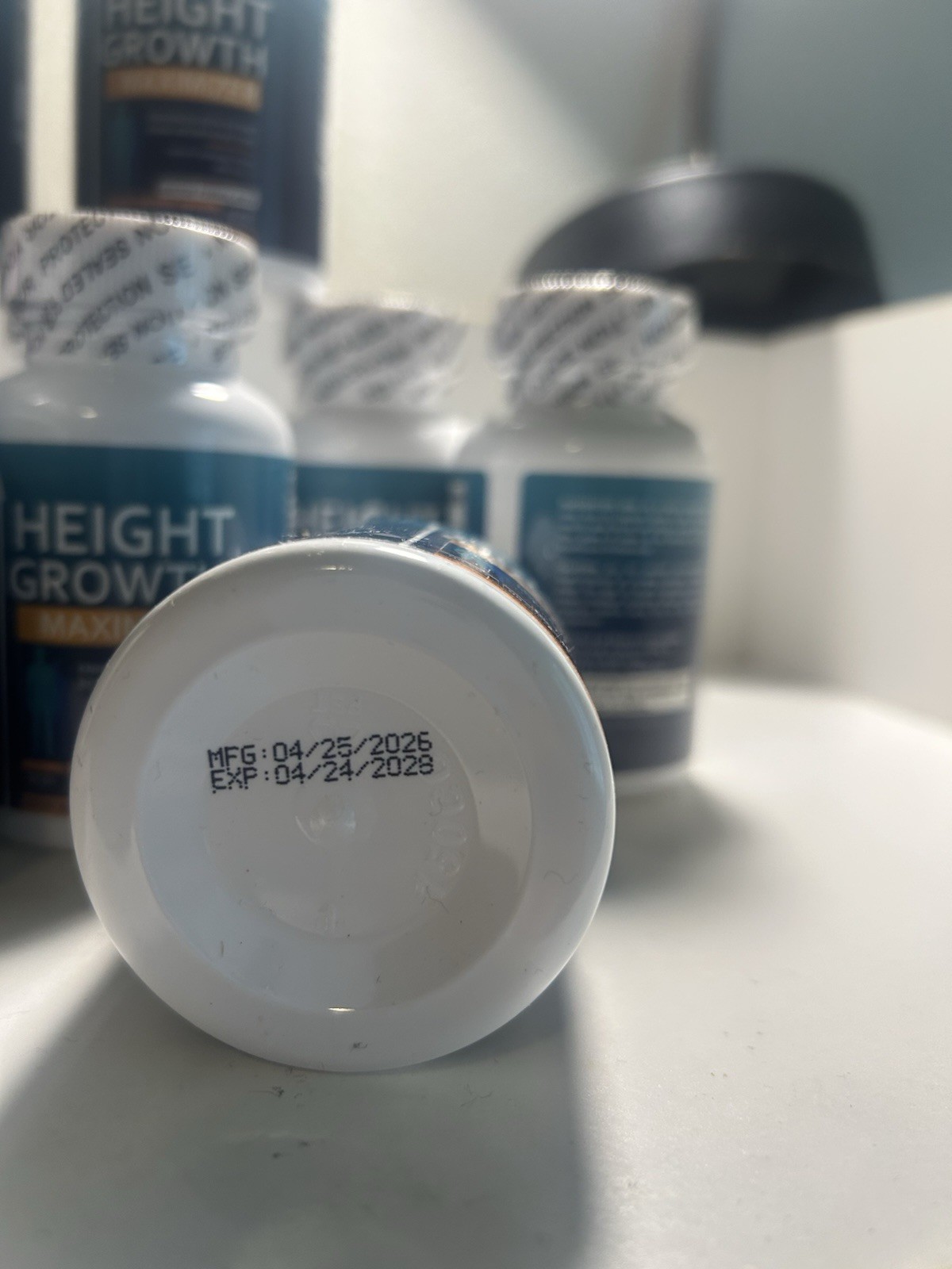 Height Growth Maximizer Capsules Vit D Ca Zn Exp 04/2028 Lot 8