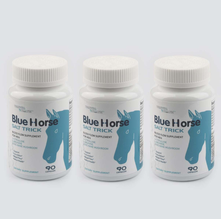Blue Horse Salt Trick – Our Best Blood Flow Supplement for Men (1-5 pack)