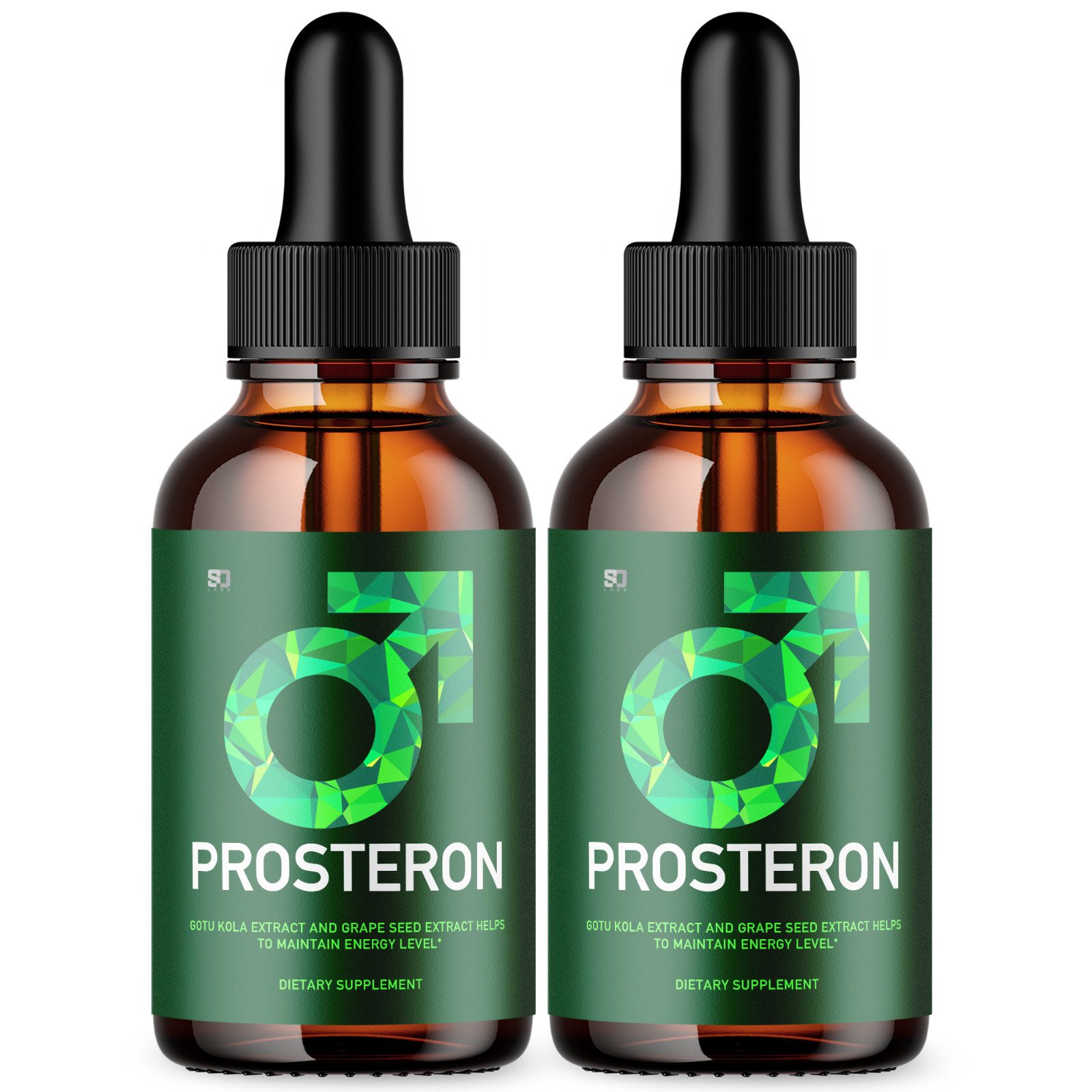 Prosteron Male Drops – Prosteron Enhances Energy, Vitality & Stamina – 2 Pack