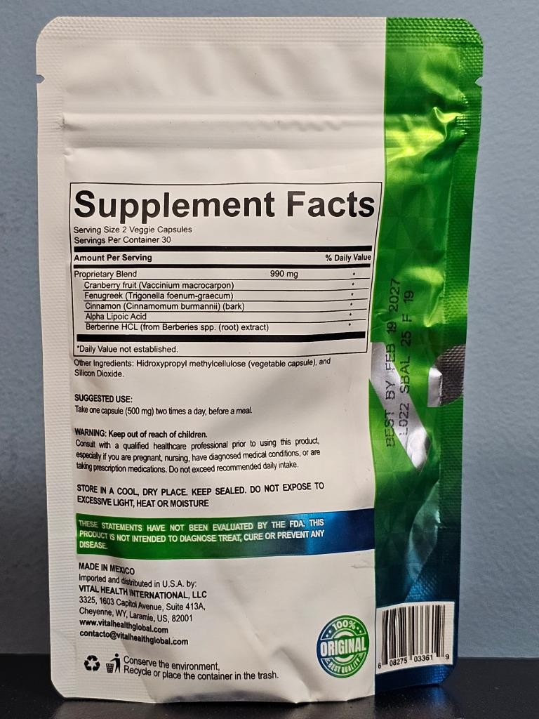 VitalHealth S-Balance 60 Veggie Capsules – New! Vital Health! Exp 2/2027