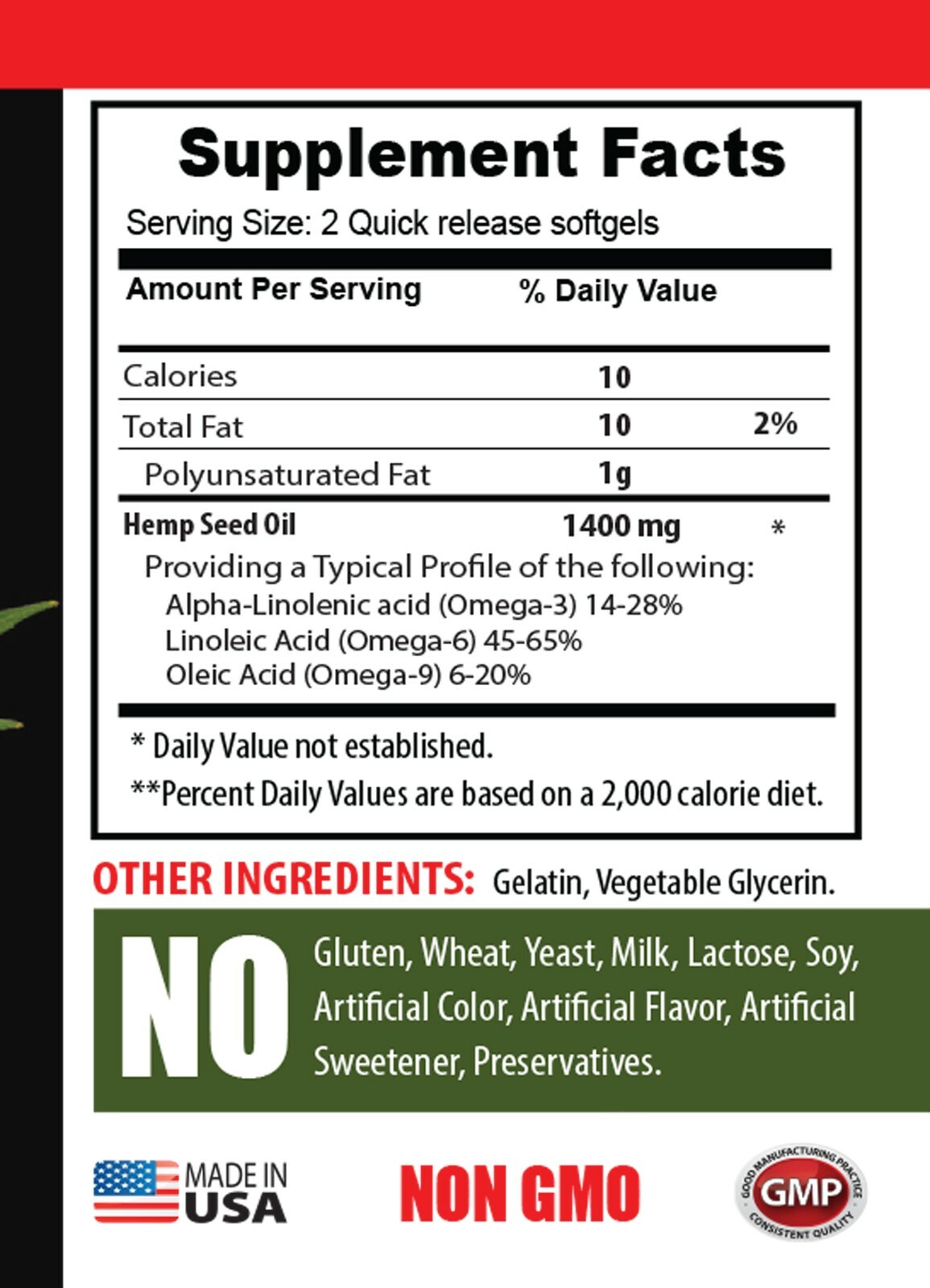 hemp salve – Hemp Seed Oil 1400mg (1) – balance hormones naturally