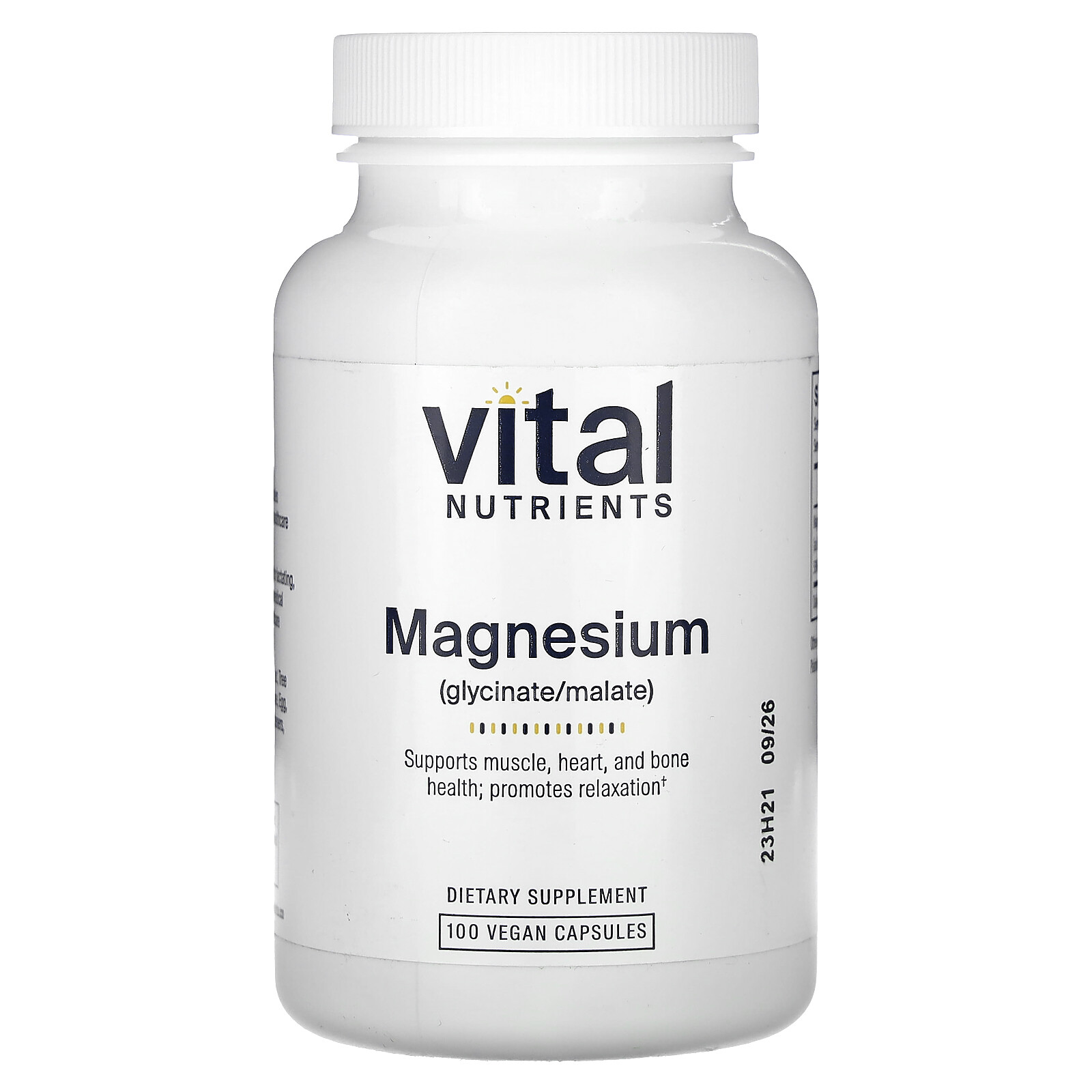 Magnesium, 100 Vegan Capsules
