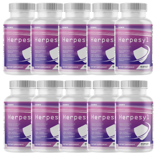 Herpesyl Advanced Defense Formula Dietary Supplement – 10 Bottles