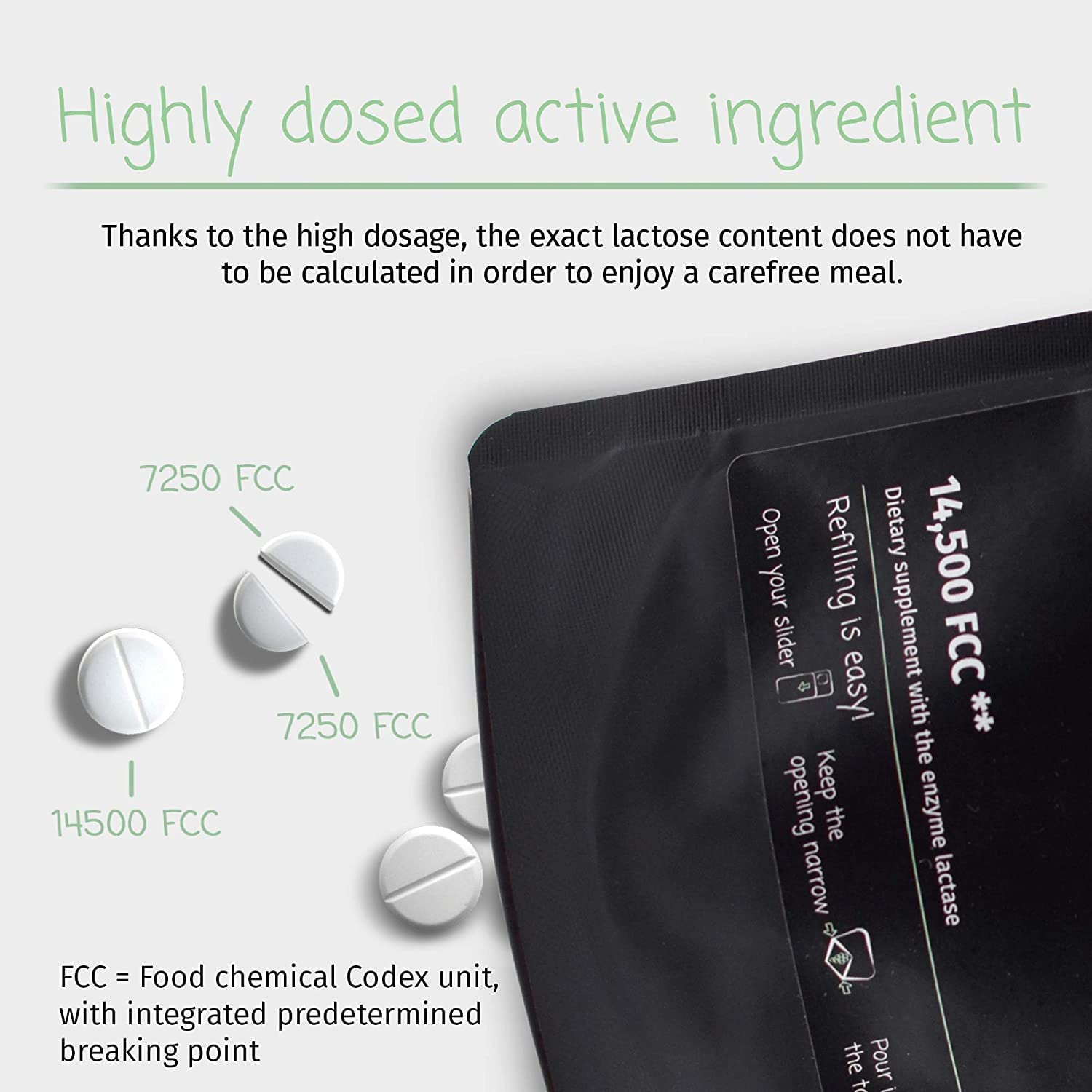 Lactase Pills I 45 Pieces I Powerful Lactase Enzymes for Lactose Intolerance …