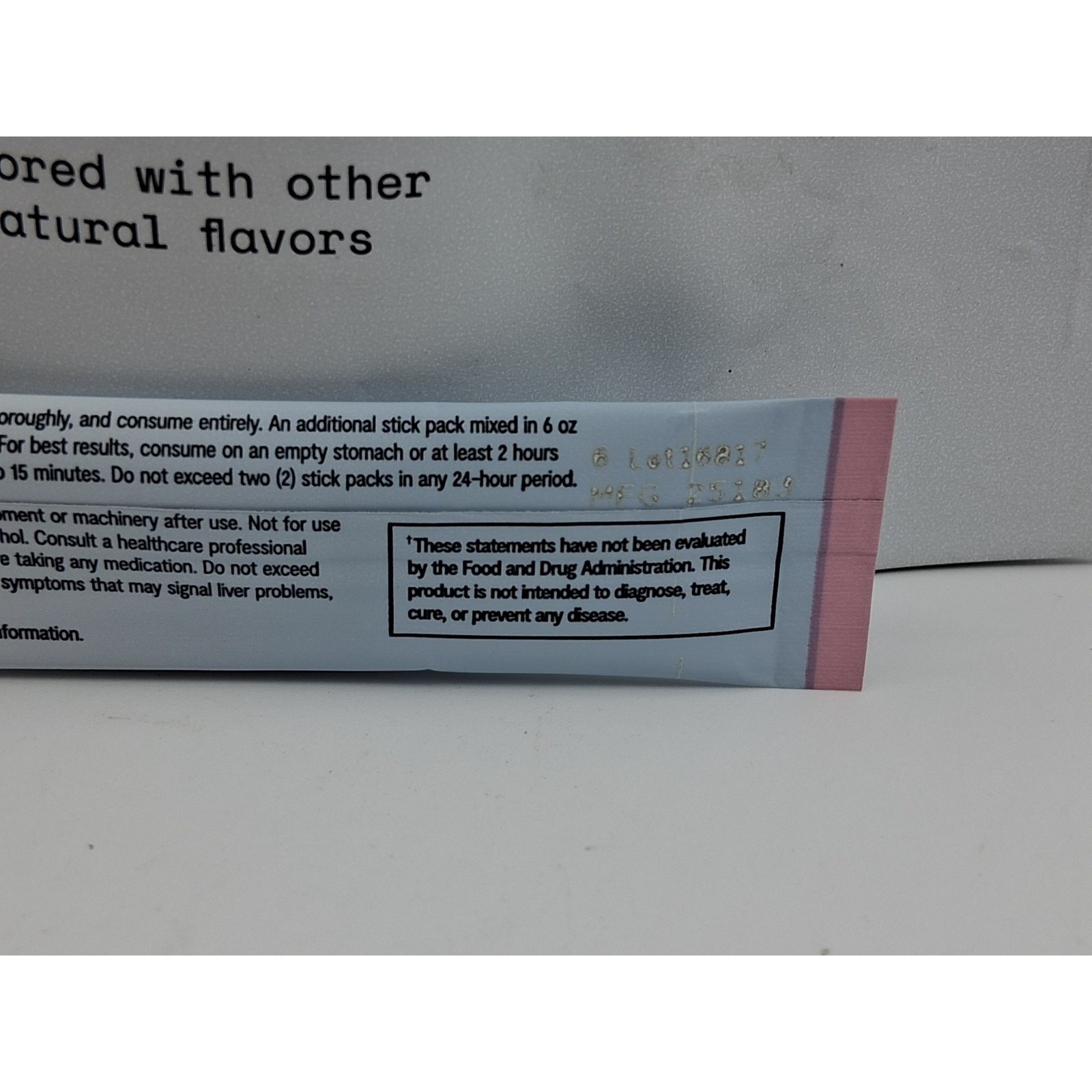 Calming Co U Relax – Mixed Berry 15 sticks MFG: 9/2025 open bag, SEALED packets