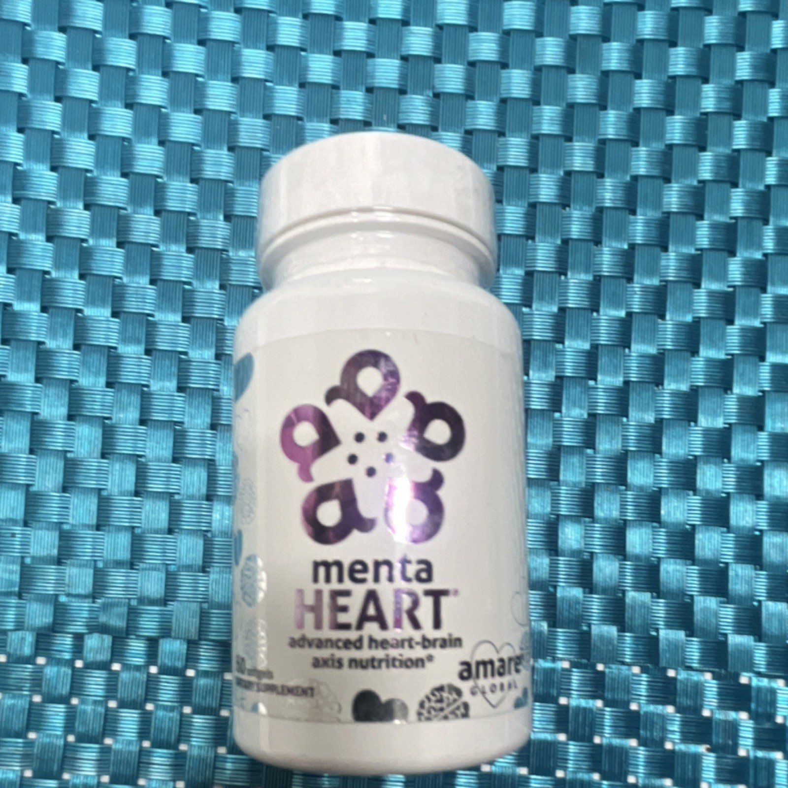 Amare Global mentaHEART Heart-Brain Axis Nutrition 60 Softgels Exp 12/2026