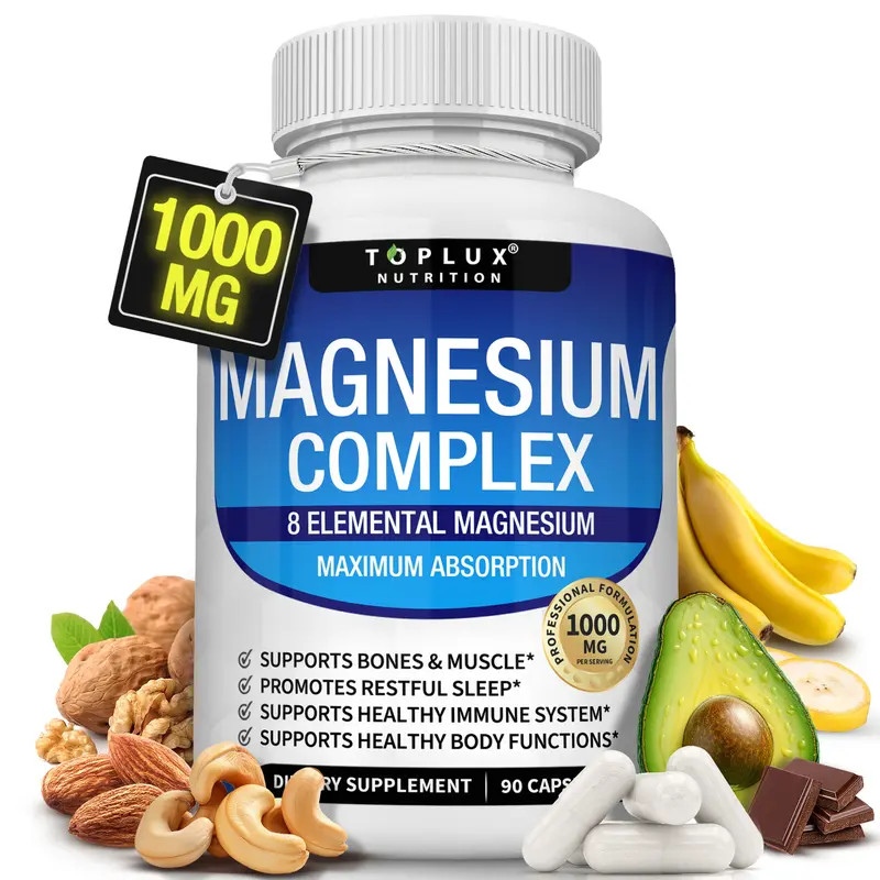 Magnesium Complex | 8 Essential Magnesium Supplement for Fitness & Daily Use*/