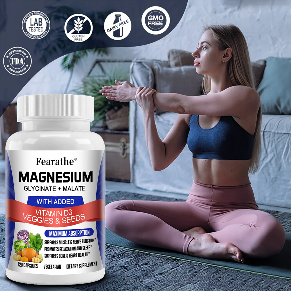 Triple Magnesium Complex 250Mg Magnesium Glycinate 30 To 120Capsules