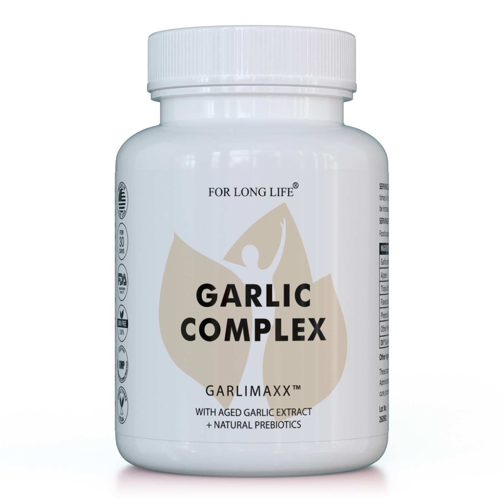 Pack of 2 – Garlic Complex – GARLIMAXX | Heart, Immunity & Antioxidant Aid