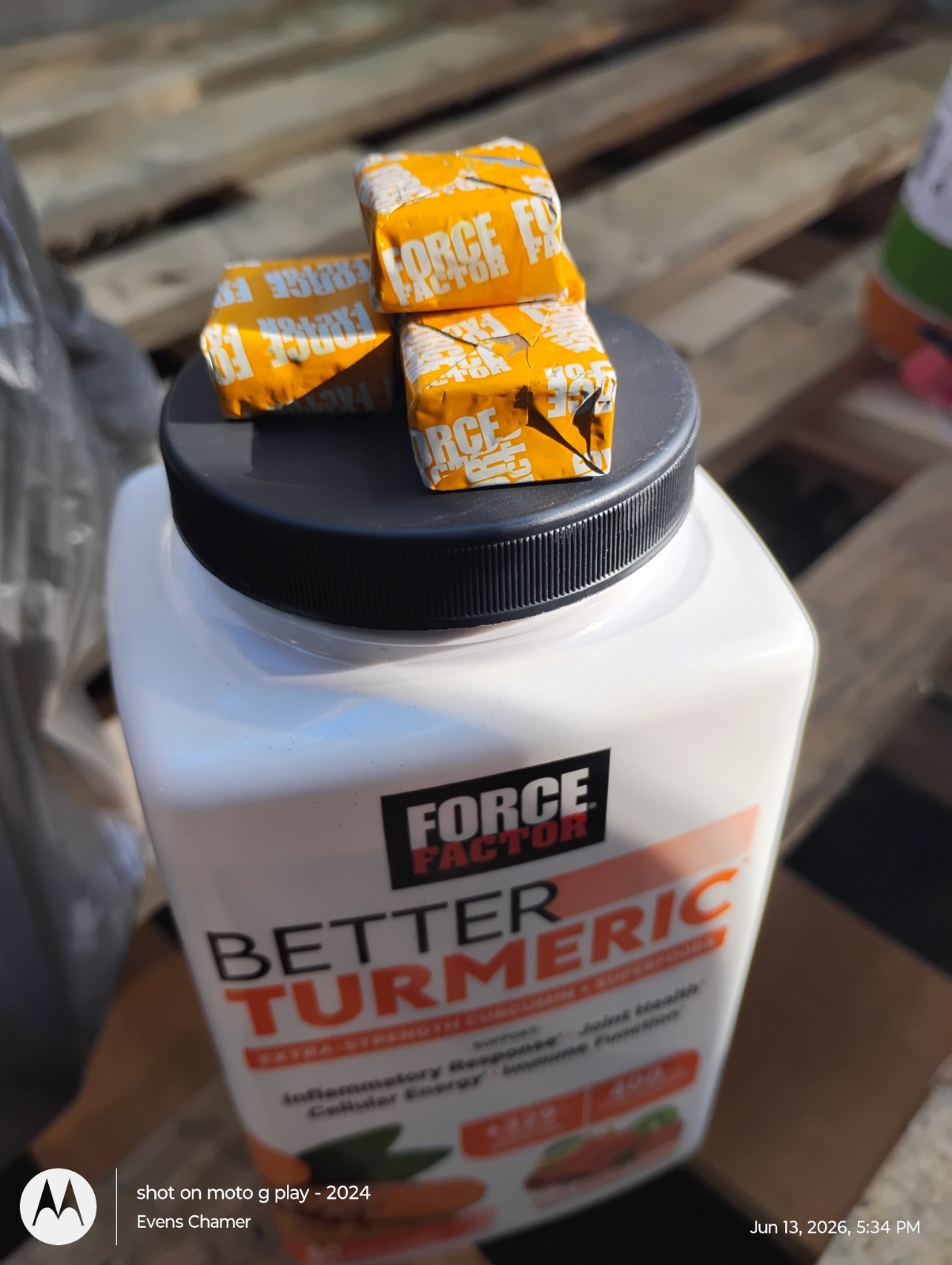 Force Factor Better Turmeric Capsules Turmeric Dietary Supplement Unisex