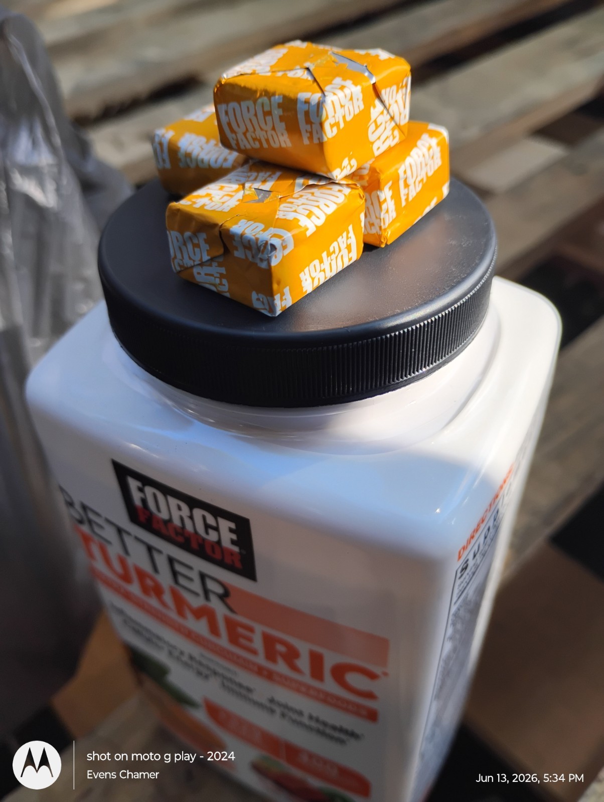 Force Factor Better Turmeric Capsules Turmeric Dietary Supplement Unisex