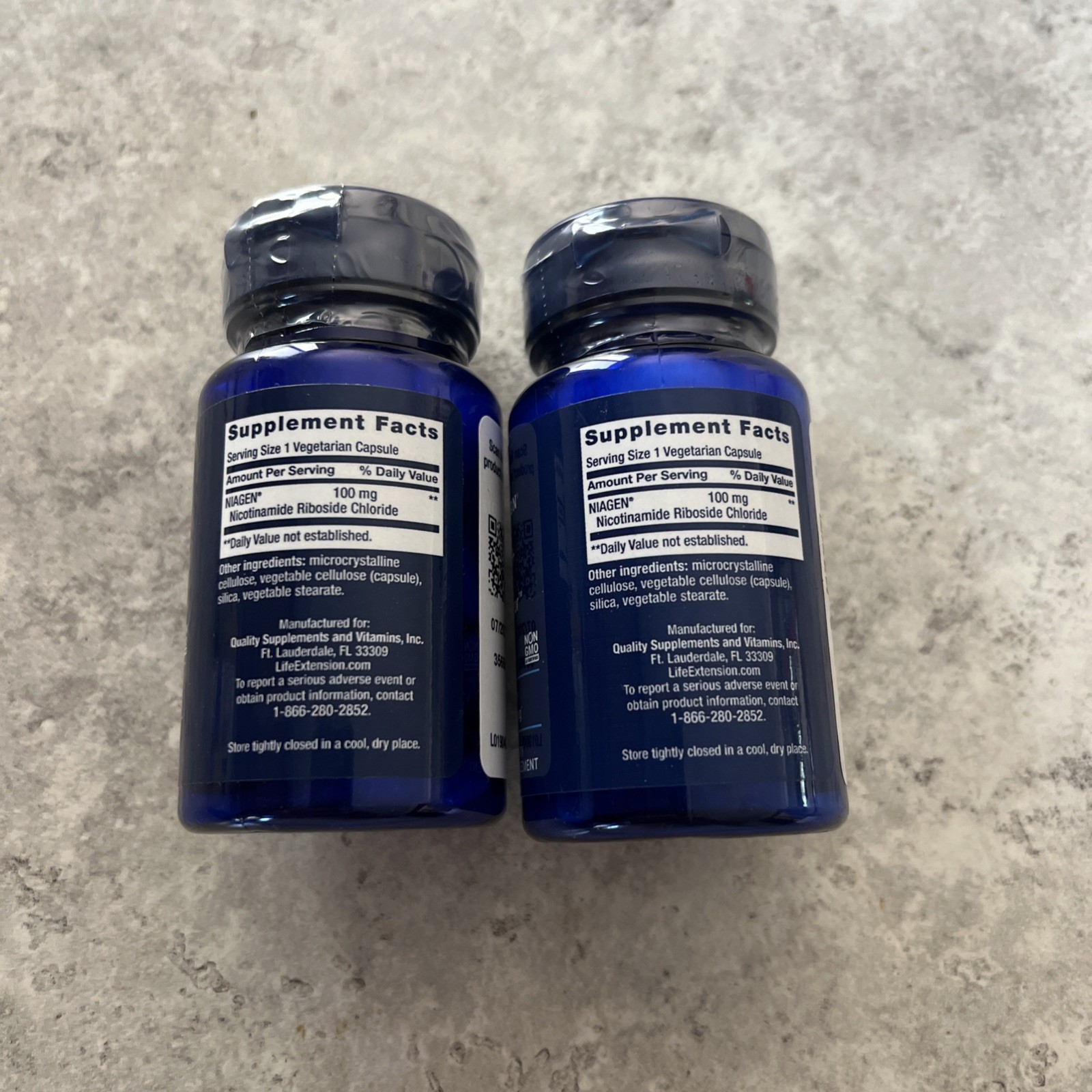 2X Life Extension Optimized NAD+ Cell Regenerator and Resveratrol