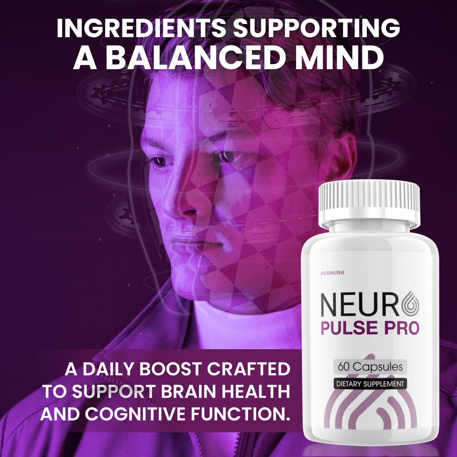 (1 Pack) Neuro Pulse Pro Capsule – NeuroPulse Advanced Formula for Brain Support