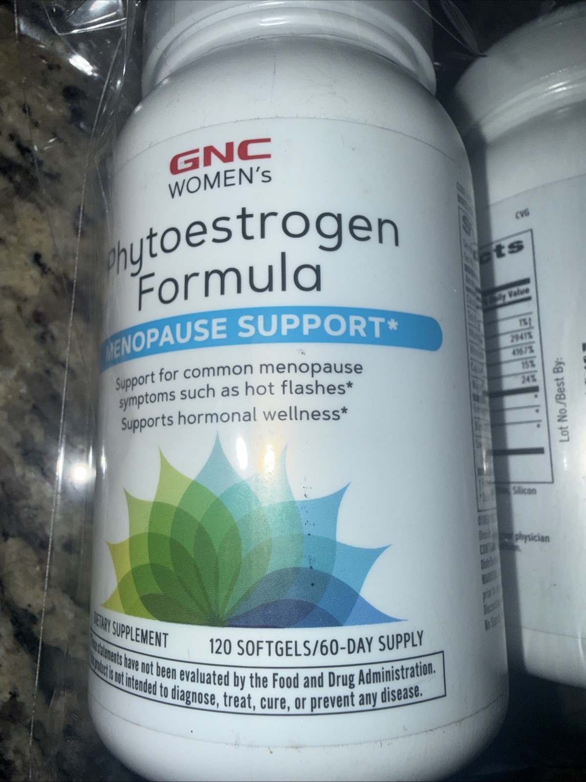 GNC Women’s Phytoestrogen Formula Menopause Support 120ct Softgel **2PACK**