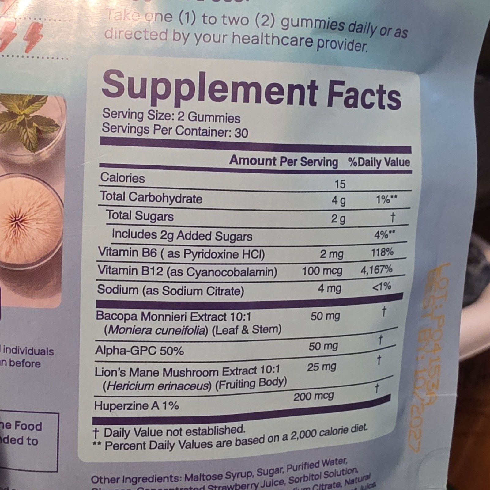 Project SuperHuman MindFlex Brain Optimization Gummies Strawberry 60 Ct Vegan