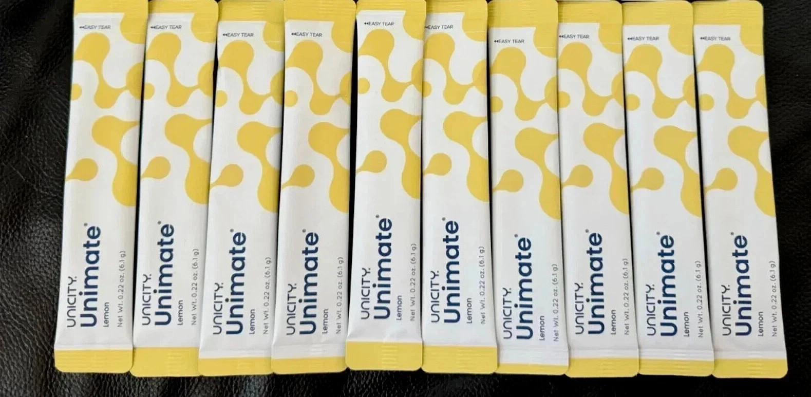 Unicity Unimate Lemon Flavor Packs – 30 Counts – Exp 08/2028 Free Shipping