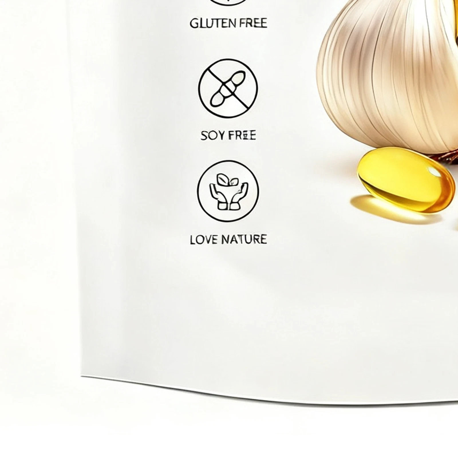 1-3Pack Garlic Aged Elare Essence, 300 Softgels, 7500mg Odorless