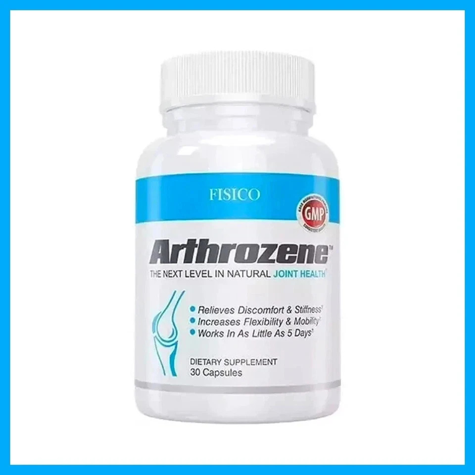 PACK OF 2 – Fisico Arthrozene Natural Joint Health Supplement 30 Capsules — NEW