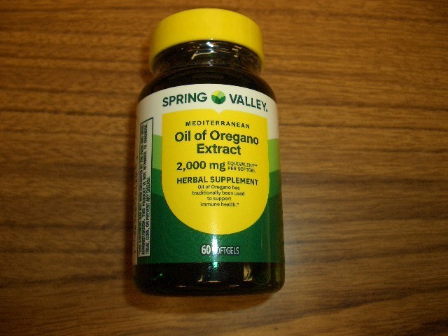 Spring Valley Mediterranean Oil of Oregano Extract 60 Softgels 2000 mg Exp 10/27