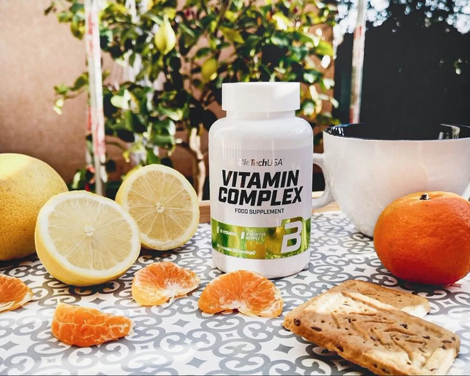 VITAMIN COMPLEX – 60-120 Caps – Muscle mass Energy metabolism Reduces tiredness