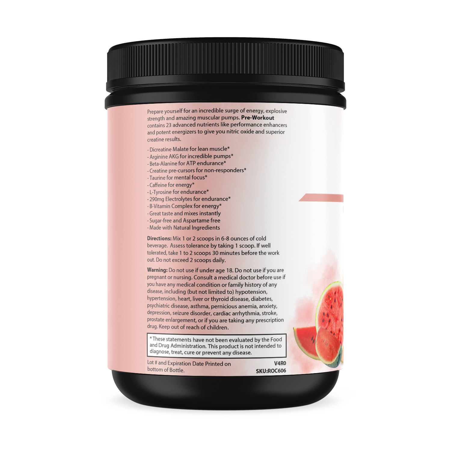 Pure Energy – Honeydew Watermelon | Boost Your Morning and Workout Energy