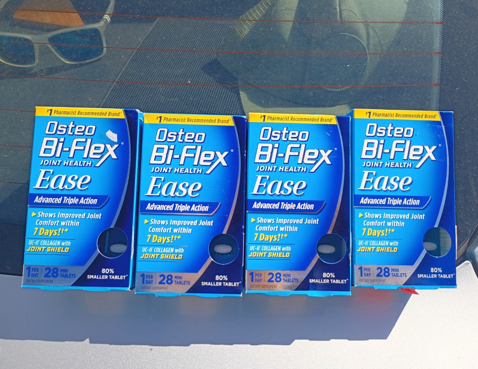 x4 Osteo Bi-Flex Ease Joint Health Advanced Triple Action 28 Tablets 1/Day