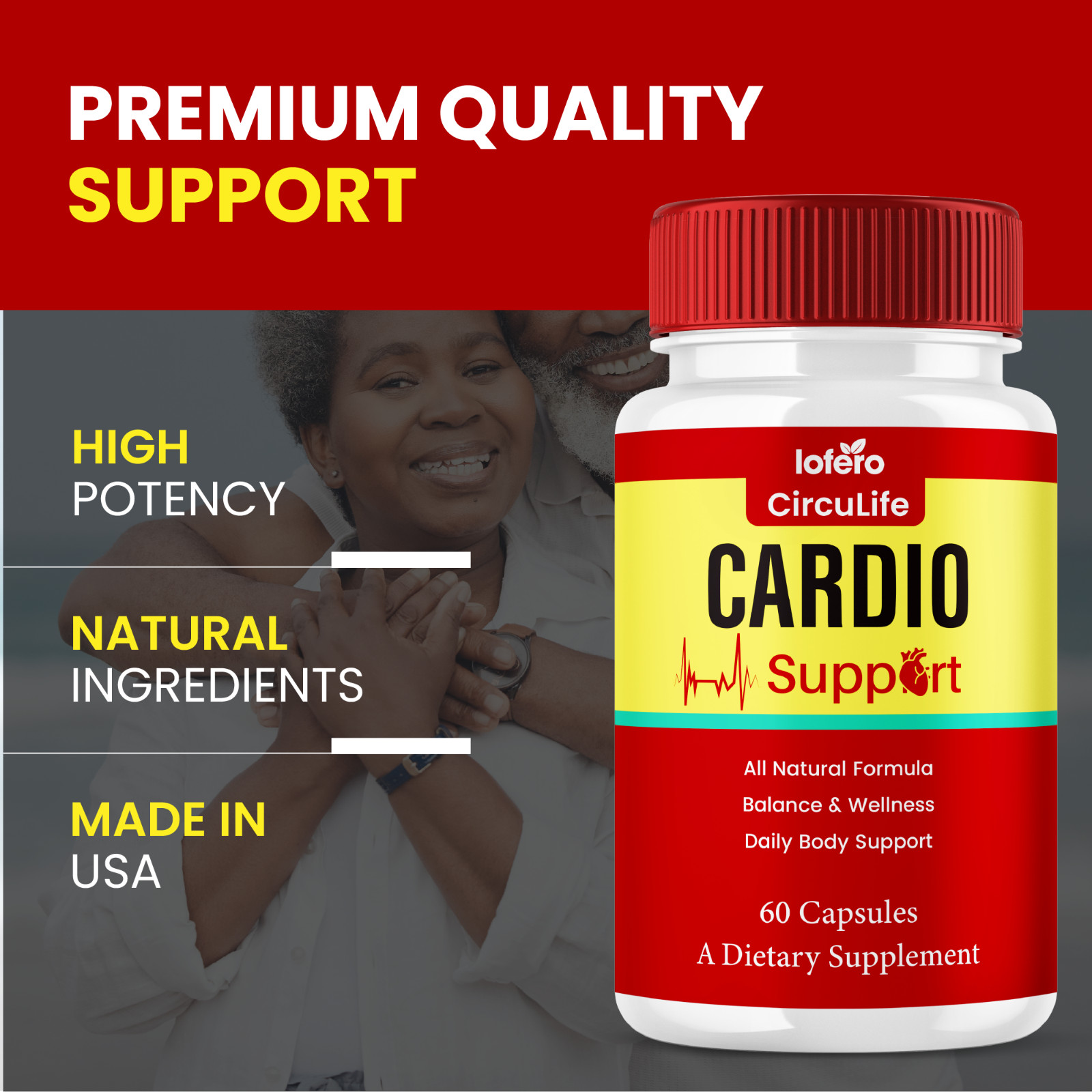 (2 Pack) CircuLife Blood Support, Circu Life for Blood Pressure (120 Capsules)