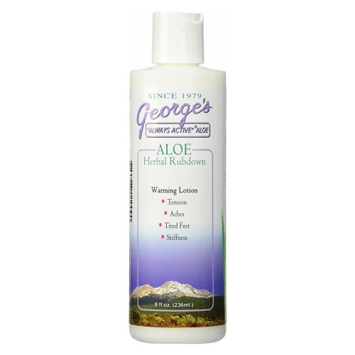 Herbal Rubdown 8 oz by George’s Aloe Vera