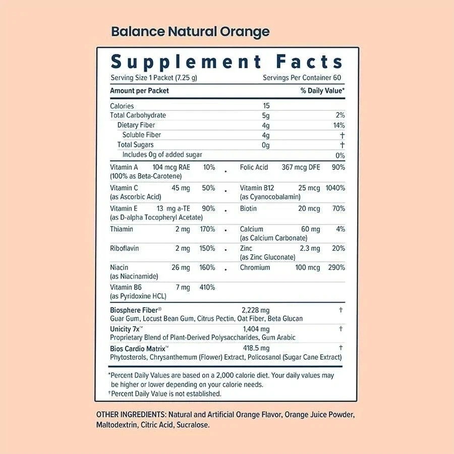 Unicity BALANCE 30 Packets/Stick ORANGE Flaour Exp 5/2/2027 Free Shipping