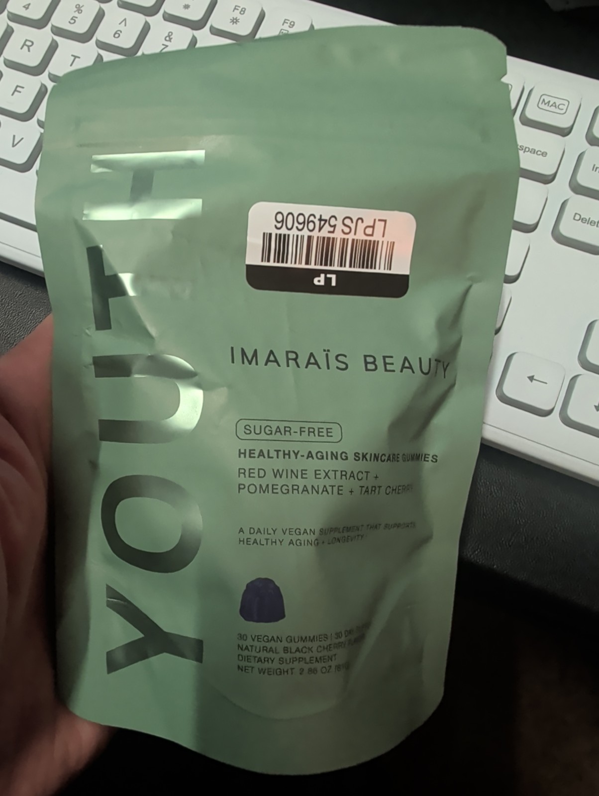 Imarais Youth Healthy Anti-Aging Skincare Gummies – 30ct – EXP 10/2026