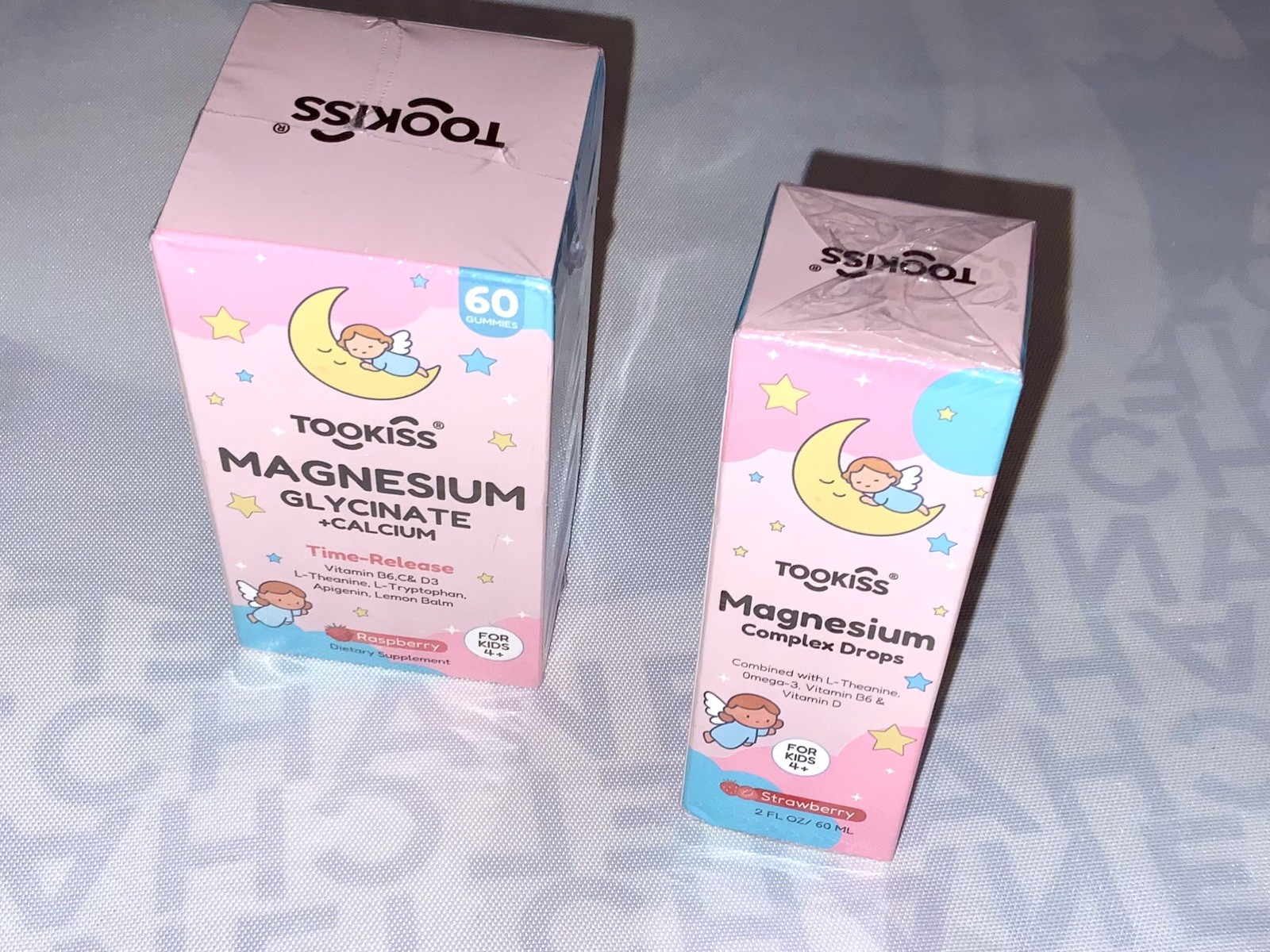 ( 2 PACK ) Tookiss Magnesium Complex DROPS & GUMMIES Sleep Kids Vegan Non-GMO