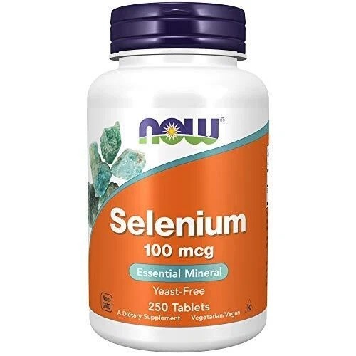 NOW Foods Supplements, 250 Tablets , Essential Mineral, 100 mcg