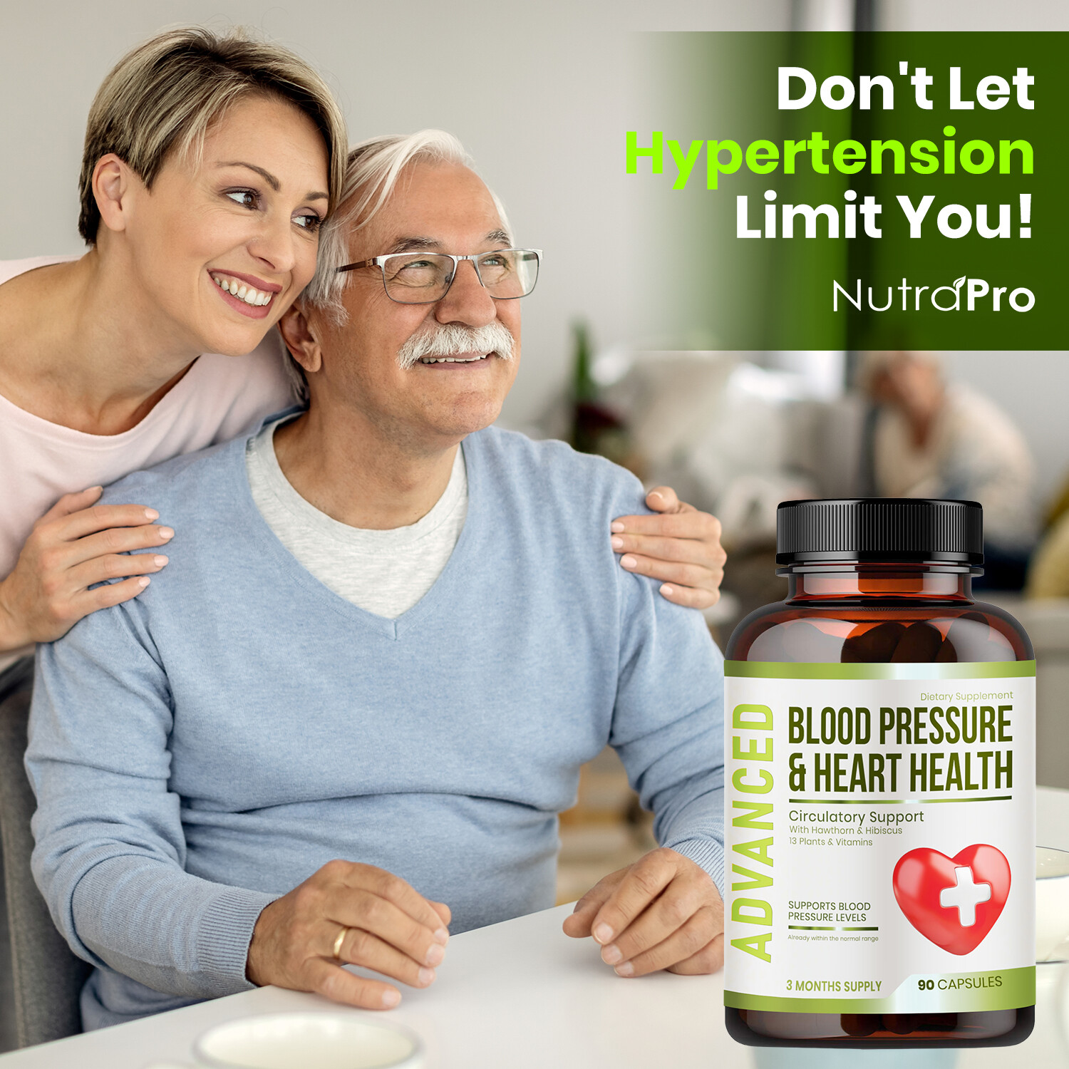 Heart Health Blood Pressure Supplement-Support Blood Pressure&Heart Health