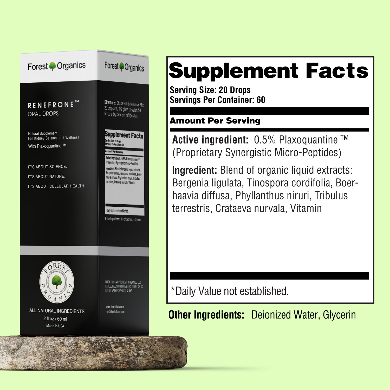 Kidney Health Support Supplement Kidney Detox Drops & Support Kidney Function