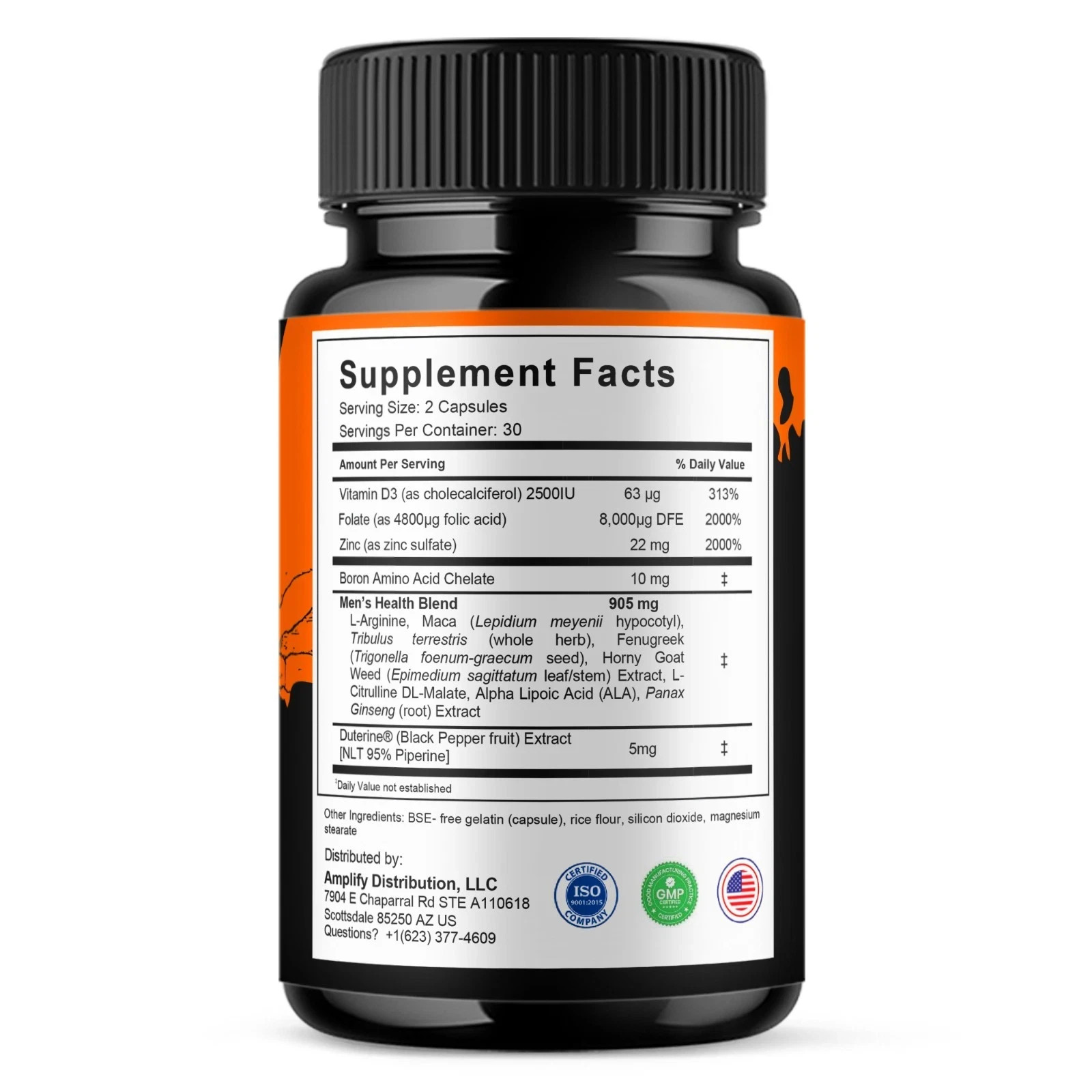 (5 Pack) Primal Storm Performance Support, PrimalStorm Capsules (300 Capsules)