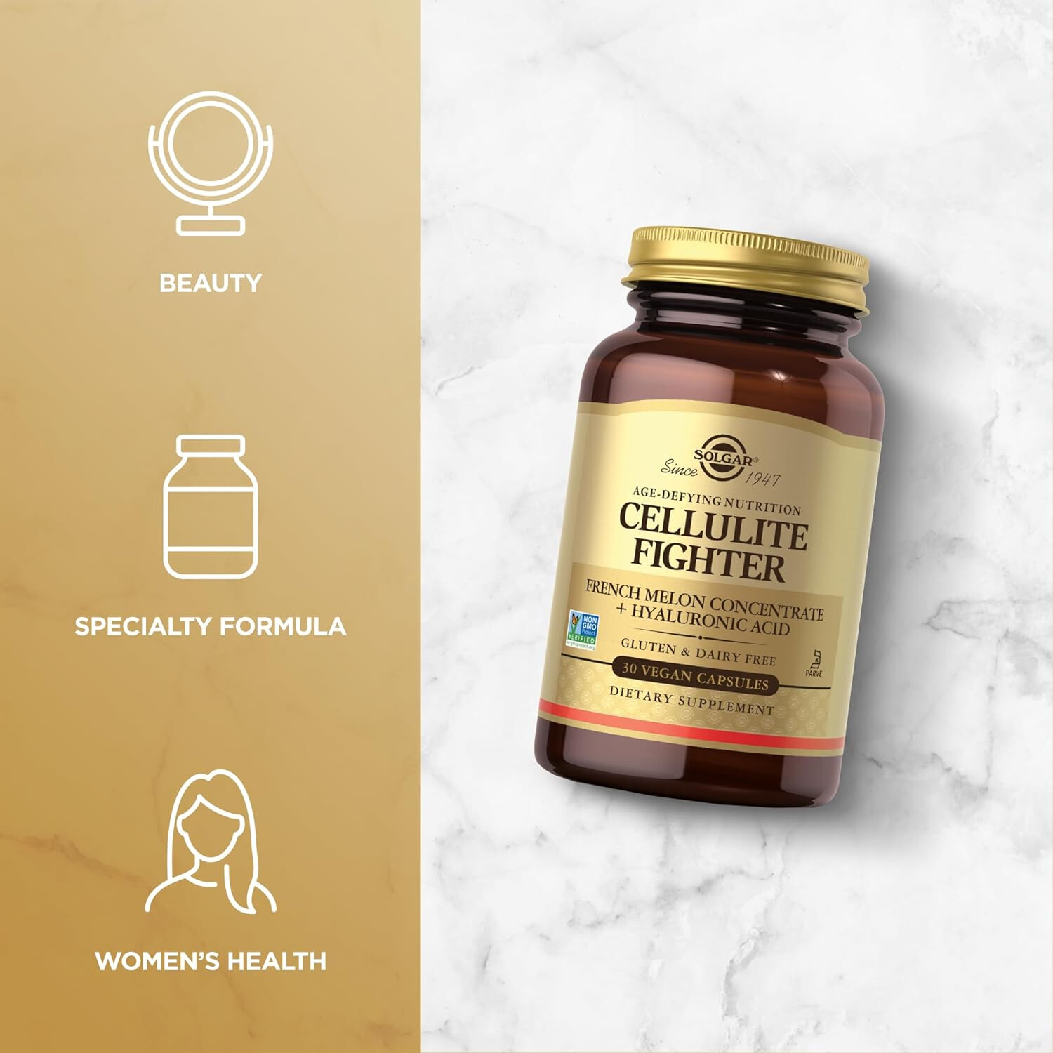 Solgar Cellulite Fighter, 30 Vegan Capsules