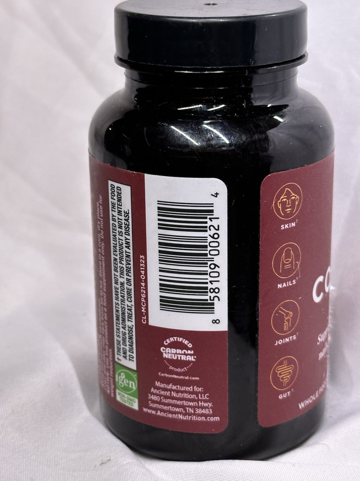 Ancient Nutrition Collagen Peptides Pills Hydrolyzed Multi Collagen Exp 1/27