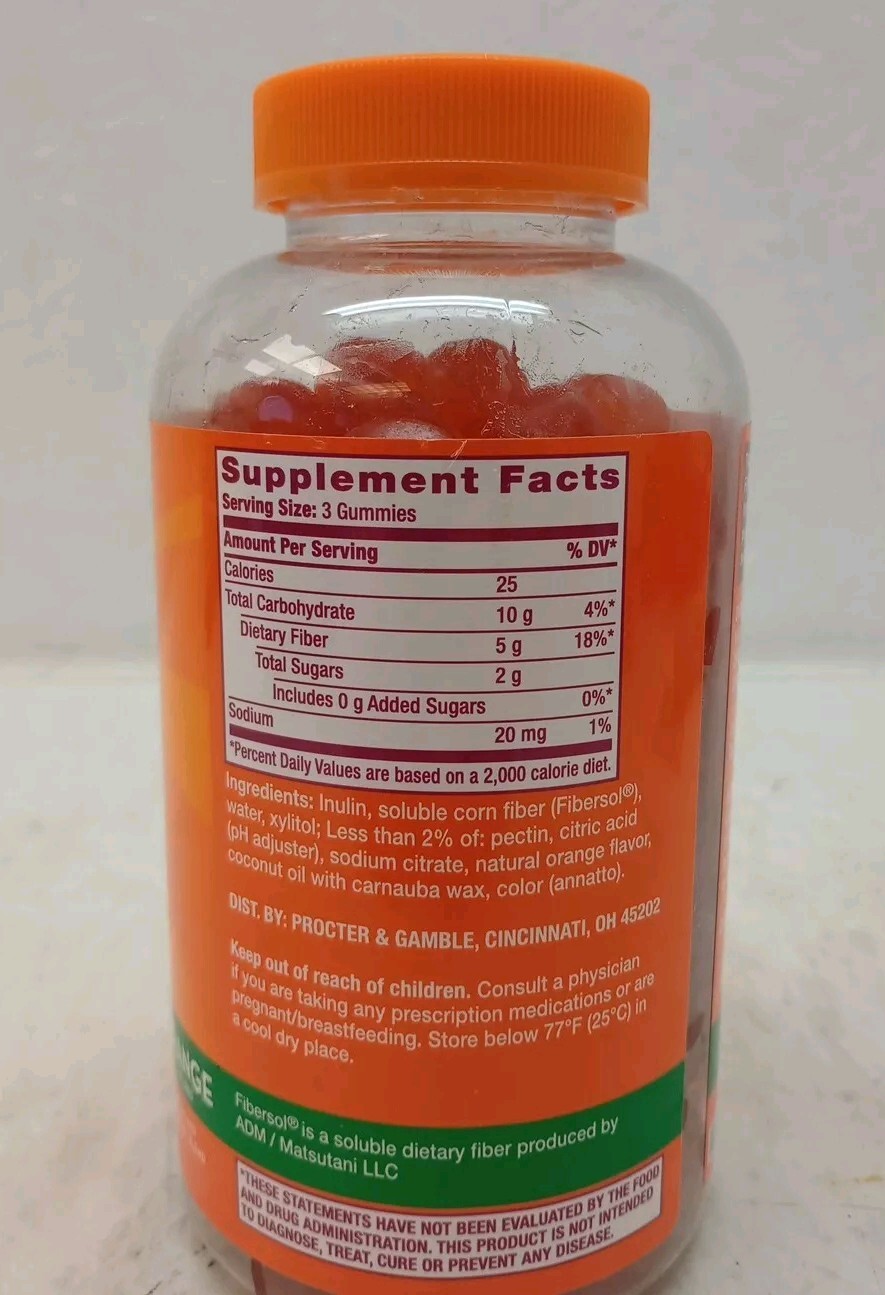 Metamucil Fiber Gummies, No Sugar Added, 180 Gummies