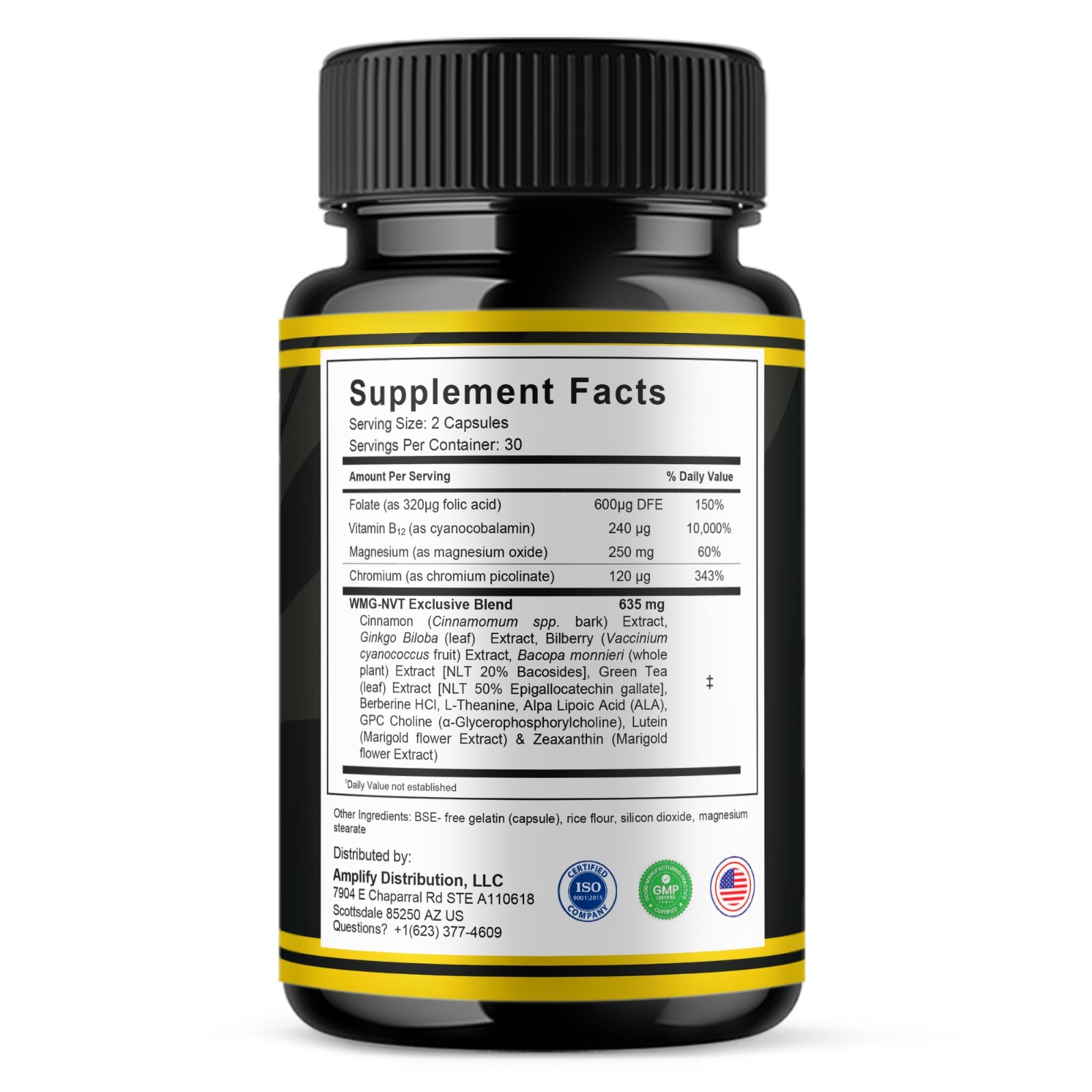 (3 Pack) Erefil Premium Performance Capsules, Erefill Supplement (180 Capsules)