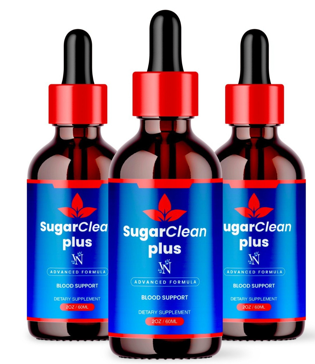 Sugar Clean Blood Support Drops SugarClean Vitamin Supplement 90 Servs 3 Bottles